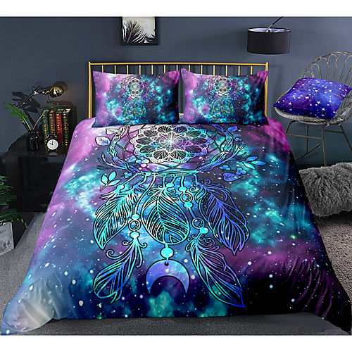 Starry Sky Dreamcatcher 3-Piece Duvet Cover Set Hotel Bedding Sets Comforter Cover with Soft Lightweight Microfiber For Room Decoration(Include 1 Duvet Cover and 1or 2 Pillowcases)
Starry Sky Dreamcatcher 3-Piece Duvet Cover Set Hotel Bedding Sets Comforter Cover with Soft Lightweight Microfiber For Room Decoration(Include 1 Duvet Cover and 1or 2 Pillowcases)