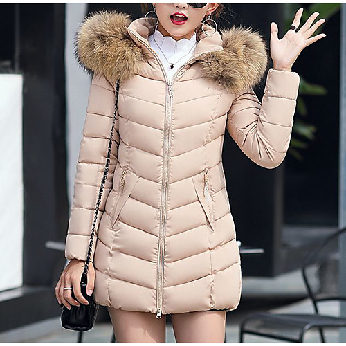 Women's Down Regular Coat Regular Fit Jacket Solid Colored Wine Army Green / Plus Size / Plus Size
Women's Down Regular Coat Regular Fit Jacket Solid Colored Wine Army Green / Plus Size / Plus Size