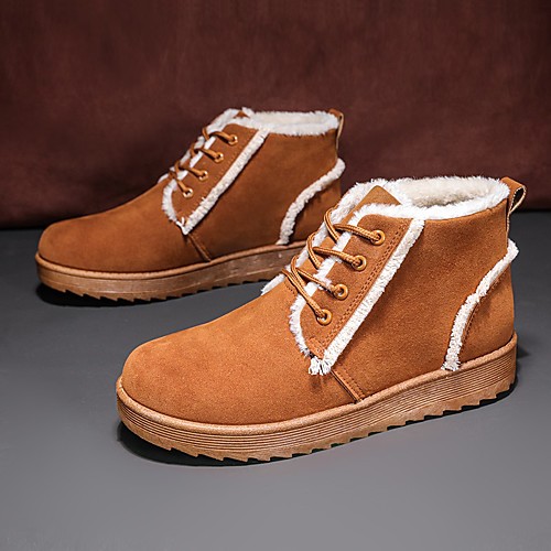 Men's Boots Daily Walking Shoes PU Breathable Non-slipping Wear Proof Black Brown Gray Winter
Men's Boots Daily Walking Shoes PU Breathable Non-slipping Wear Proof Black Brown Gray Winter