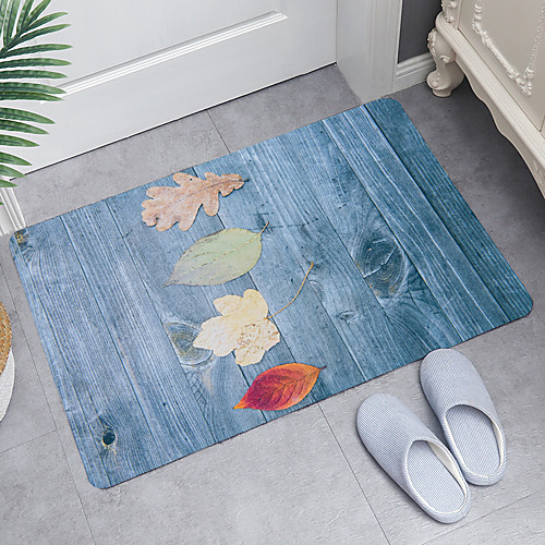 Light Blue Wooden Board Leaves Digital Printing Floor Mat Modern Bath Mats Nonwoven Memory Foam Novelty Bathroom
Light Blue Wooden Board Leaves Digital Printing Floor Mat Modern Bath Mats Nonwoven Memory Foam Novelty Bathroom