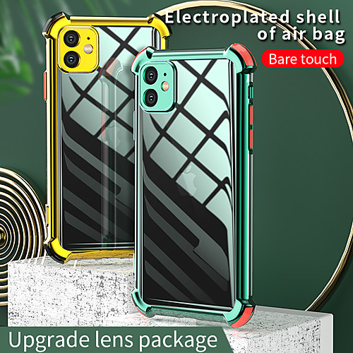 Four Corners Drop Resistance Clear Case For Apple iPhone 12 11 SE 2020 Shockproof Case Back Cover Clear Phone Case Transparent TPU Protective Case for iPhone XR Xs Max iPhone 8 7 Plus
Four Corners Drop Resistance Clear Case For Apple iPhone 12 11 SE 2020 Shockproof Case Back Cover Clear Phone Case Transparent TPU Protective Case for iPhone XR Xs Max iPhone 8 7 Plus