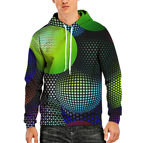 Men's Pullover Hoodie Sweatshirt Graphic Optical Illusion 3D Print Hooded Daily 3D Print 3D Print Casual Hoodies Sweatshirts Long Sleeve Green
Men's Pullover Hoodie Sweatshirt Graphic Optical Illusion 3D Print Hooded Daily 3D Print 3D Print Casual Hoodies Sweatshirts Long Sleeve Green