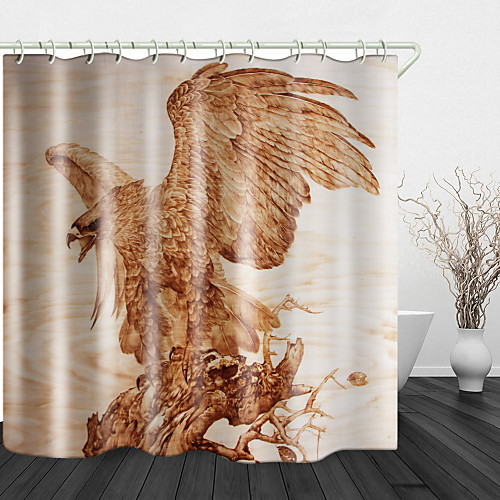 Eagle Spreads its wings Print Waterproof Fabric Shower Curtain for Bathroom Home Decor Covered Bathtub Curtains Liner Includes with Hooks
Eagle Spreads its wings Print Waterproof Fabric Shower Curtain for Bathroom Home Decor Covered Bathtub Curtains Liner Includes with Hooks