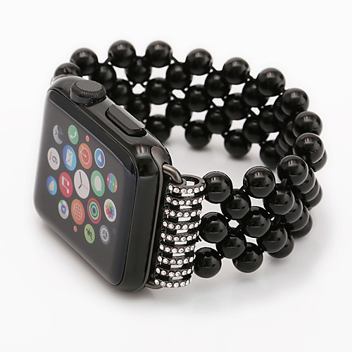 Smart Watch Band for Apple iWatch 1 pcs Jewelry Design Elastic Beaded Replacement Wrist Strap for Apple Watch Series 6 / SE / 5/4 44mm Apple Watch Series 6 / SE / 5/4 40mm Apple Watch Series 3/2/1
Smart Watch Band for Apple iWatch 1 pcs Jewelry Design Elastic Beaded Replacement Wrist Strap for Apple Watch Series 6 / SE / 5/4 44mm Apple Watch Series 6 / SE / 5/4 40mm Apple Watch Series 3/2/1