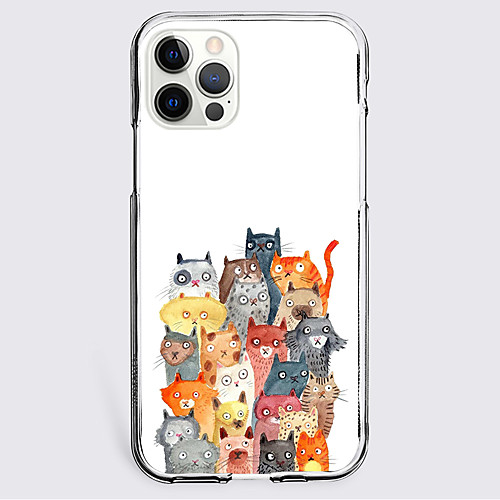 Cat Animal Phone Case For Apple iPhone 12 iPhone 11 iPhone 12 Pro Max Unique Design Protective Case Shockproof Back Cover TPU
Cat Animal Phone Case For Apple iPhone 12 iPhone 11 iPhone 12 Pro Max Unique Design Protective Case Shockproof Back Cover TPU