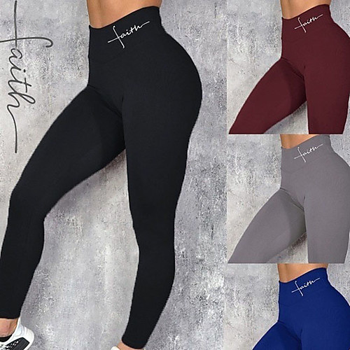 Women's High Waist Yoga Pants Tights Leggings Tummy Control Butt Lift Blue Gray Black Winter Sports Activewear Stretchy
Women's High Waist Yoga Pants Tights Leggings Tummy Control Butt Lift Blue Gray Black Winter Sports Activewear Stretchy