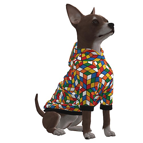 Dog Hoodie Graphic Optical Illusion 3D Print Ordinary Fashion Casual / Daily Dog Clothes Puppy Clothes Dog Outfits Breathable Rainbow Costume for Girl and Boy Dog Polyster S M L XL
Dog Hoodie Graphic Optical Illusion 3D Print Ordinary Fashion Casual / Daily Dog Clothes Puppy Clothes Dog Outfits Breathable Rainbow Costume for Girl and Boy Dog Polyster S M L XL