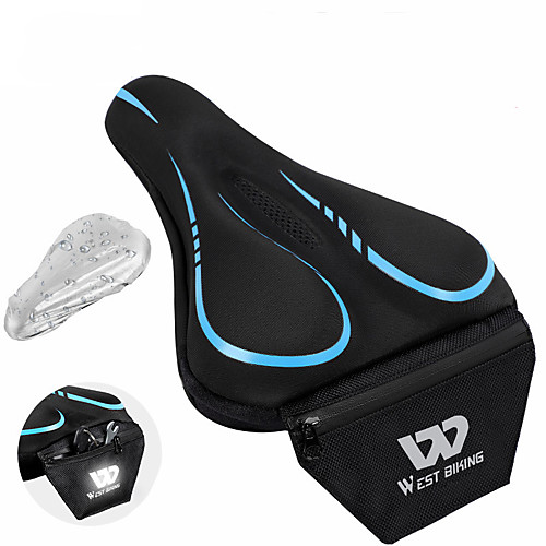 bike saddle cover, soft silicone padded bike seat cover improved comfort breathable anti-slip bicycle seat cover for spin stationary cruiser bike mountain road bike outdoor cycling & #40;blue&
bike saddle cover, soft silicone padded bike seat cover improved comfort breathable anti-slip bicycle seat cover for spin stationary cruiser bike mountain road bike outdoor cycling & #40;blue&