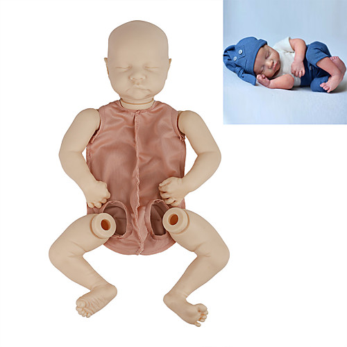 20 inch Reborn Toddler Doll DIY Unpainted Reborn Baby Doll Kit Professional-Painting Kit Baby Boy Levi Hand Made Floppy Head No Eyelashes, Hair, Flesh Color Cloth Silicone Vinyl with Clothes and
20 inch Reborn Toddler Doll DIY Unpainted Reborn Baby Doll Kit Professional-Painting Kit Baby Boy Levi Hand Made Floppy Head No Eyelashes, Hair, Flesh Color Cloth Silicone Vinyl with Clothes and