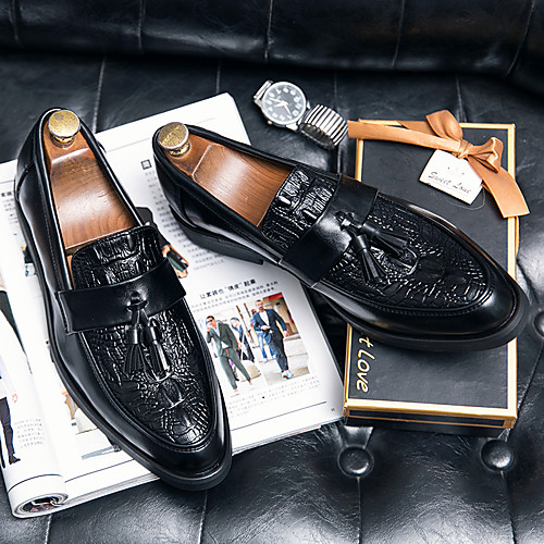 Men's Loafers & Slip-Ons Penny Loafers Casual Daily Walking Shoes PU Breathable Non-slipping Wear Proof Wine Black Fall
Men's Loafers & Slip-Ons Penny Loafers Casual Daily Walking Shoes PU Breathable Non-slipping Wear Proof Wine Black Fall