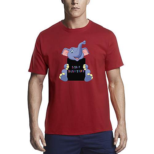 Men's T shirt Other Prints Graphic Print Short Sleeve Daily Tops Cotton Basic White Black Red
Men's T shirt Other Prints Graphic Print Short Sleeve Daily Tops Cotton Basic White Black Red
