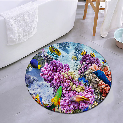 Sea Creatures Round Mat Carpet Door Mat Bedroom Living Room Carpet Study Room Carpet Kitchen Bathroom Anti-slip Mat
Sea Creatures Round Mat Carpet Door Mat Bedroom Living Room Carpet Study Room Carpet Kitchen Bathroom Anti-slip Mat