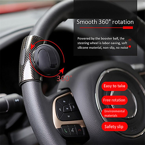 Steering Wheel Auxiliary 360Degree Steering Wheel Knob Ball Car Steering Wheel Spinner Knob Power Handle Ball Booster Wheel Strengthener Auto Spinner Knob
Steering Wheel Auxiliary 360Degree Steering Wheel Knob Ball Car Steering Wheel Spinner Knob Power Handle Ball Booster Wheel Strengthener Auto Spinner Knob