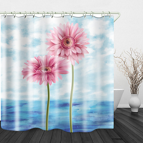 Beautiful flowers Print Waterproof Fabric Shower Curtain for Bathroom Home Decor Covered Bathtub Curtains Liner Includes with Hooks 72 Inch
Beautiful flowers Print Waterproof Fabric Shower Curtain for Bathroom Home Decor Covered Bathtub Curtains Liner Includes with Hooks 72 Inch