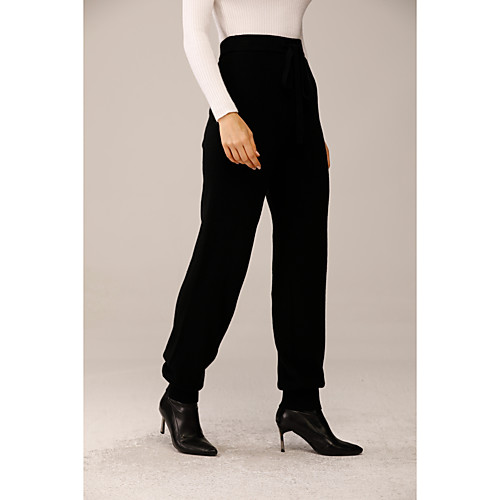 Women's Basic Sports Casual Daily Chinos Sweatpants Pants Solid Colored Full Length Black
Women's Basic Sports Casual Daily Chinos Sweatpants Pants Solid Colored Full Length Black
