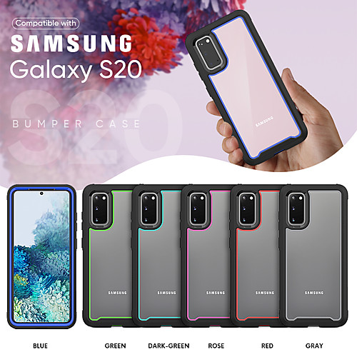 Phone Case For Samsung Galaxy Back Cover S20 S20 Plus S20 ultra Shockproof Solid Color TPU PC
Phone Case For Samsung Galaxy Back Cover S20 S20 Plus S20 ultra Shockproof Solid Color TPU PC