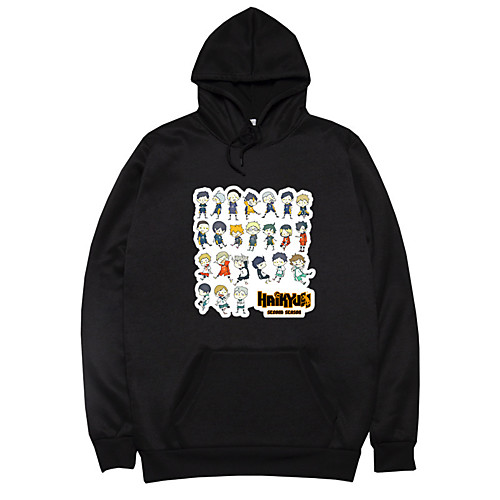 Inspired by Haikyuu Karasuno High Cosplay Costume Hoodie Polyester / Cotton Blend Graphic Prints Printing Harajuku Graphic Hoodie For Women's / Men's
Inspired by Haikyuu Karasuno High Cosplay Costume Hoodie Polyester / Cotton Blend Graphic Prints Printing Harajuku Graphic Hoodie For Women's / Men's