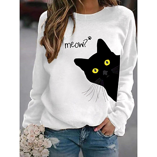 Women's Hoodie Sweatshirt Cat Graphic 3D Print Daily 3D Print Basic Casual Hoodies Sweatshirts Yellow Blushing Pink Gray
Women's Hoodie Sweatshirt Cat Graphic 3D Print Daily 3D Print Basic Casual Hoodies Sweatshirts Yellow Blushing Pink Gray
