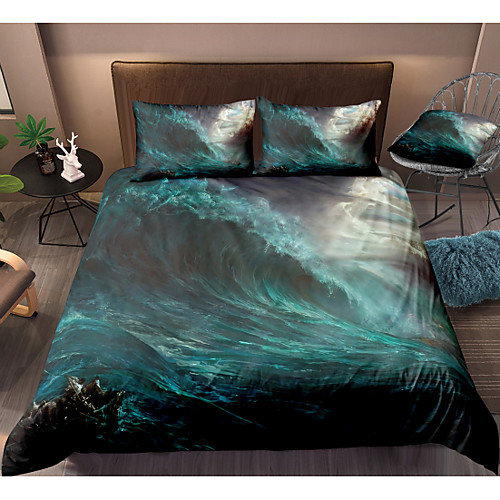 3D Printing Home Bedding Duvet Cover Sets Soft Microfiber For Kids Teens Adults Bedroom Beach/Ocean 1 Duvet Cover 1/2 Pillowcase Shams
3D Printing Home Bedding Duvet Cover Sets Soft Microfiber For Kids Teens Adults Bedroom Beach/Ocean 1 Duvet Cover 1/2 Pillowcase Shams