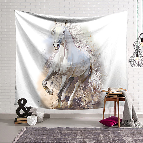 Wall Tapestry Art Decor Blanket Curtain Hanging Home Bedroom Living Room Decoration Polyester Horse Galloping Pattern
Wall Tapestry Art Decor Blanket Curtain Hanging Home Bedroom Living Room Decoration Polyester Horse Galloping Pattern