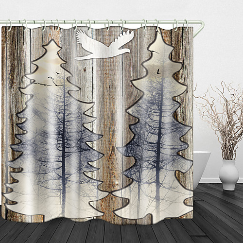 Wood art Print Waterproof Fabric Shower Curtain for Bathroom Home Decor Covered Bathtub Curtains Liner Includes with Hooks 72 Inch
Wood art Print Waterproof Fabric Shower Curtain for Bathroom Home Decor Covered Bathtub Curtains Liner Includes with Hooks 72 Inch