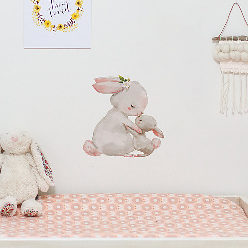 Cartoon Rabbit Pattern Children Imitation Decoration Self-adhesive Wall Sticker Pvc Waterproof Removable Sticker 5858cm
Cartoon Rabbit Pattern Children Imitation Decoration Self-adhesive Wall Sticker Pvc Waterproof Removable Sticker 5858cm