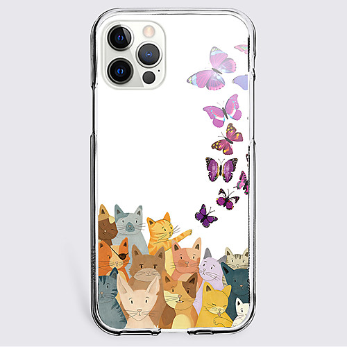 Cat Animal Phone Case For Apple iPhone 12 iPhone 11 iPhone 12 Pro Max Unique Design Protective Case Shockproof Back Cover TPU
Cat Animal Phone Case For Apple iPhone 12 iPhone 11 iPhone 12 Pro Max Unique Design Protective Case Shockproof Back Cover TPU