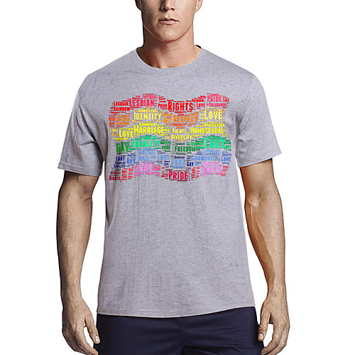 Men's T shirt Other Prints Graphic Letter Print Short Sleeve Daily Tops Cotton Basic White Black Red
Men's T shirt Other Prints Graphic Letter Print Short Sleeve Daily Tops Cotton Basic White Black Red