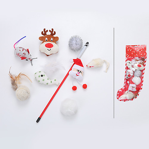 Interactive Toy Cat Toys Set Christmas Toy Dog Cat 1 set Animal Pet Exercise Releasing Pressure Cotton Gift Pet Toy Pet Play
Interactive Toy Cat Toys Set Christmas Toy Dog Cat 1 set Animal Pet Exercise Releasing Pressure Cotton Gift Pet Toy Pet Play