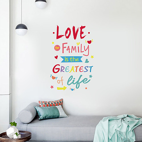 L0VE Family Color Cartoon English Letter Children Room Wall Decoration Tv Background Wall Can Remove Stickers
L0VE Family Color Cartoon English Letter Children Room Wall Decoration Tv Background Wall Can Remove Stickers