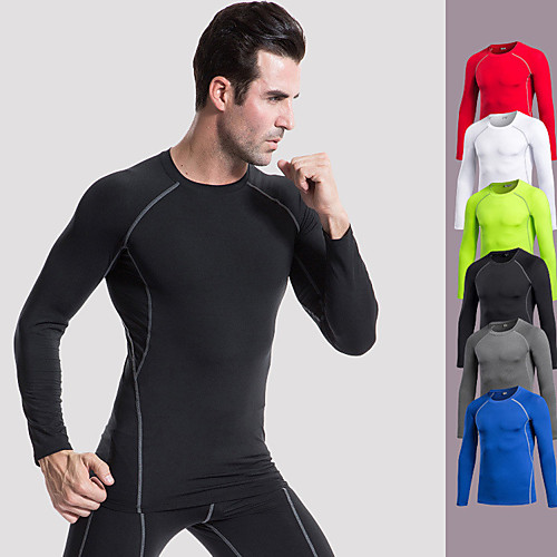 Men's Long Sleeve Compression Shirt Running Shirt Tee Tshirt Base Layer Top Top Athletic Summer Elastane Quick Dry Breathable Soft Fitness Gym Workout Basketball Running Cycling Sportswear Stripes
Men's Long Sleeve Compression Shirt Running Shirt Tee Tshirt Base Layer Top Top Athletic Summer Elastane Quick Dry Breathable Soft Fitness Gym Workout Basketball Running Cycling Sportswear Stripes