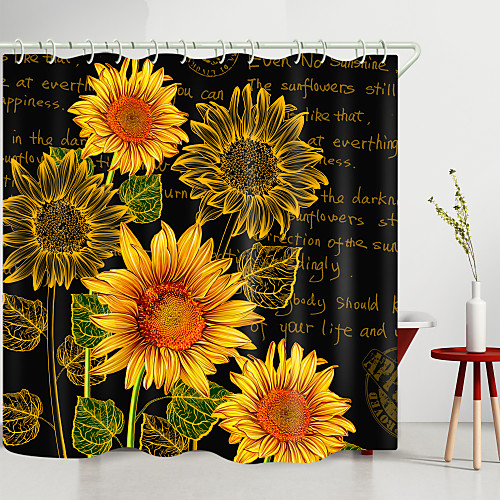 Sunflower English Digital Printing Shower Curtain Shower Curtains Hooks Modern Polyester New Design 72 Inch
Sunflower English Digital Printing Shower Curtain Shower Curtains Hooks Modern Polyester New Design 72 Inch