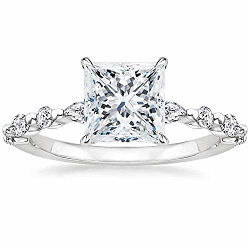 ring princess cut solitaire cz engagement ring marquise & round halo promise ring for women
ring princess cut solitaire cz engagement ring marquise & round halo promise ring for women