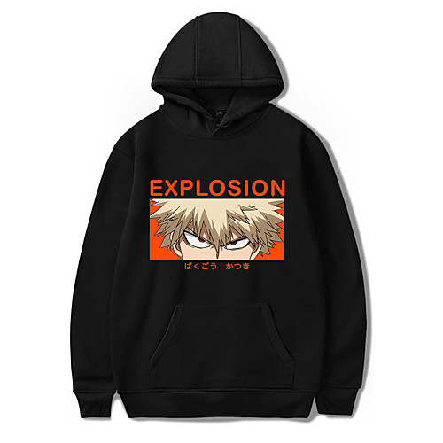 Inspired by My Hero Academia Boko No Hero Midoriya Izuku Bakugou Katsuki Cosplay Costume Hoodie Polyester / Cotton Blend Graphic Prints Printing Harajuku Graphic Hoodie For Women's / Men's
Inspired by My Hero Academia Boko No Hero Midoriya Izuku Bakugou Katsuki Cosplay Costume Hoodie Polyester / Cotton Blend Graphic Prints Printing Harajuku Graphic Hoodie For Women's / Men's