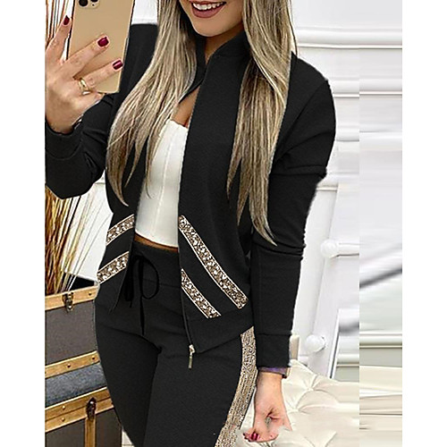 Women's Suits Pants Blazer Business Striped / Color Block Regular Fit Rayon Men's Suit Black - Stand Collar
Women's Suits Pants Blazer Business Striped / Color Block Regular Fit Rayon Men's Suit Black - Stand Collar