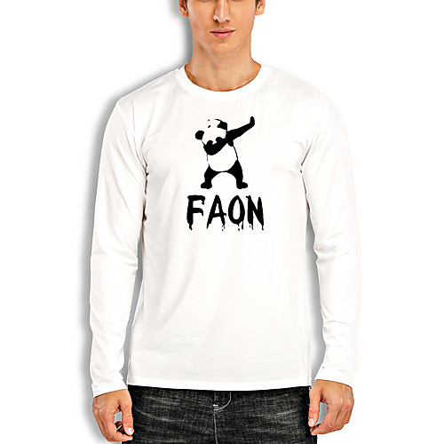 Men's T shirt Other Prints Graphic Animal Print Long Sleeve Daily Tops Cotton Basic White Black Red
Men's T shirt Other Prints Graphic Animal Print Long Sleeve Daily Tops Cotton Basic White Black Red