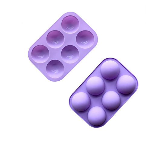 6 Hole Small Semi-sphere Silicone Pudding Mold Silicone Cake Mold Handmade Soap Mold Silicone Chocolate Mold
6 Hole Small Semi-sphere Silicone Pudding Mold Silicone Cake Mold Handmade Soap Mold Silicone Chocolate Mold