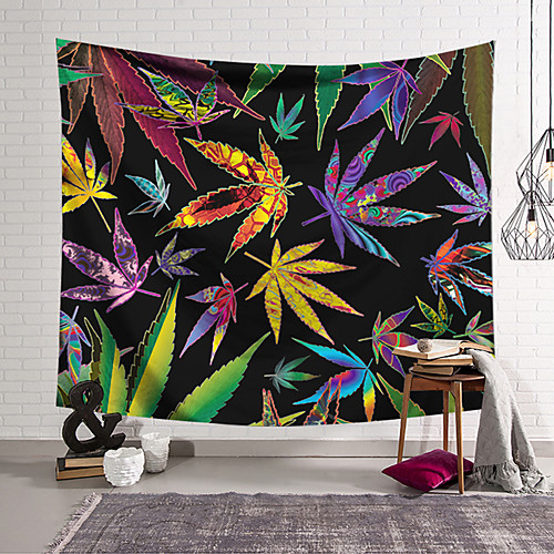 Wall Tapestry Art Decor Blanket Curtain Hanging Home Bedroom Living Room Decoration Modern Fantasy Color Maple Leaf Rendering Lanting Design
Wall Tapestry Art Decor Blanket Curtain Hanging Home Bedroom Living Room Decoration Modern Fantasy Color Maple Leaf Rendering Lanting Design
