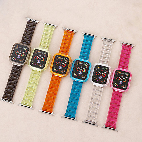 Smart Watch Band for Apple iWatch 1 pcs Sport Band Resin Replacement Wrist Strap for Apple Watch Series 6 / SE / 5/4 44mm Apple Watch Series 6 / SE / 5/4 40mm Apple Watch Series 3/2/1 38mm Apple
Smart Watch Band for Apple iWatch 1 pcs Sport Band Resin Replacement Wrist Strap for Apple Watch Series 6 / SE / 5/4 44mm Apple Watch Series 6 / SE / 5/4 40mm Apple Watch Series 3/2/1 38mm Apple
