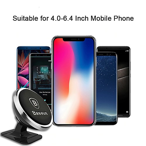 BASEUS Holder Car Mount Stand Holder Car Cup Holder Phone Holder Magnetic Type / 360°Rotation Stand ABS
BASEUS Holder Car Mount Stand Holder Car Cup Holder Phone Holder Magnetic Type / 360°Rotation Stand ABS