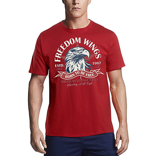 Men's T shirt Other Prints Graphic Animal Print Short Sleeve Daily Tops Cotton Basic White Black Red
Men's T shirt Other Prints Graphic Animal Print Short Sleeve Daily Tops Cotton Basic White Black Red