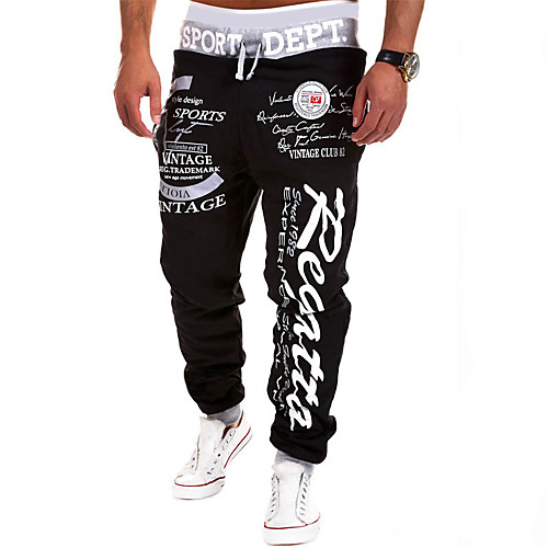 mens Joggers pants Streetwear Sweatpants letter printed Trousers hip hop black 1 large
mens Joggers pants Streetwear Sweatpants letter printed Trousers hip hop black 1 large