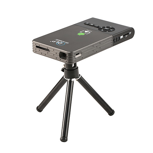 C2 DLP Projector Bluetooth Portable WIFI Projector Keystone Correction FWVGA (854x480) 3000 lm Android 7.1 Compatible with
C2 DLP Projector Bluetooth Portable WIFI Projector Keystone Correction FWVGA (854x480) 3000 lm Android 7.1 Compatible with