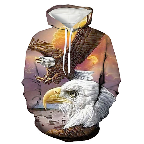 Men's Plus Size Pullover Hoodie Sweatshirt Graphic Eagle Animal Print Hooded Daily Holiday 3D Print Basic Casual Hoodies Sweatshirts Long Sleeve Orange
Men's Plus Size Pullover Hoodie Sweatshirt Graphic Eagle Animal Print Hooded Daily Holiday 3D Print Basic Casual Hoodies Sweatshirts Long Sleeve Orange
