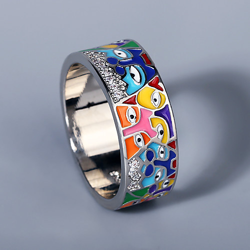 Ring AAA Cubic Zirconia Fancy Silver Brass Eyes Cartoon Trendy Cute 1pc 6 7 8 9 10 / Women's
Ring AAA Cubic Zirconia Fancy Silver Brass Eyes Cartoon Trendy Cute 1pc 6 7 8 9 10 / Women's