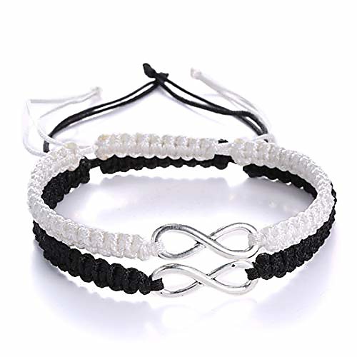 Infinity Bracelet Distance Couple Braided Handcrafted Luck Bangle Adjustable Rope Wristband
Infinity Bracelet Distance Couple Braided Handcrafted Luck Bangle Adjustable Rope Wristband