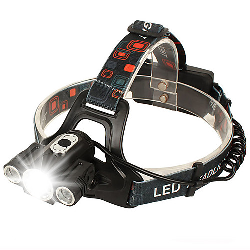 Headlamps Safety Light Headlight 3000 lm LED 3 Emitters 4 Mode Portable Professional Super Light Camping / Hiking / Caving Hunting Emergency Camping / Hiking Hunting Fishing Black
Headlamps Safety Light Headlight 3000 lm LED 3 Emitters 4 Mode Portable Professional Super Light Camping / Hiking / Caving Hunting Emergency Camping / Hiking Hunting Fishing Black