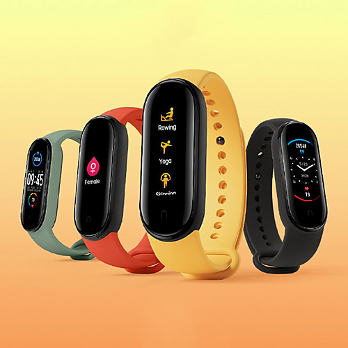 Xiaomi Xiaomi Mi Band 5 Smart Band Fitness Bracelet Bluetooth Timer Pedometer Call Reminder Waterproof Heart Rate Monitor Sports for Android iOS Men Women / Long Standby / Sleep Tracker / Alarm Clock
Xiaomi Xiaomi Mi Band 5 Smart Band Fitness Bracelet Bluetooth Timer Pedometer Call Reminder Waterproof Heart Rate Monitor Sports for Android iOS Men Women / Long Standby / Sleep Tracker / Alarm Clock