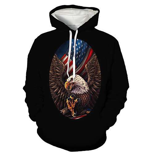 Men's Pullover Hoodie Sweatshirt Graphic Eagle Animal Print Hooded Daily Holiday 3D Print Basic Casual Hoodies Sweatshirts Long Sleeve Black
Men's Pullover Hoodie Sweatshirt Graphic Eagle Animal Print Hooded Daily Holiday 3D Print Basic Casual Hoodies Sweatshirts Long Sleeve Black