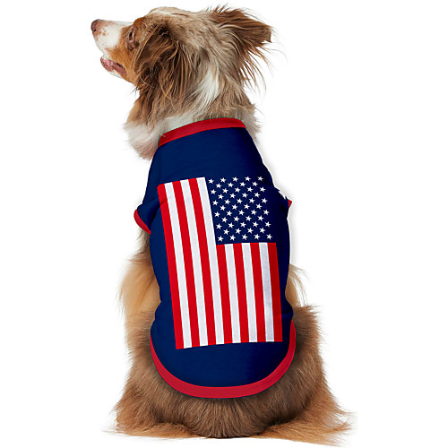 Dog Shirt / T-Shirt Vest Print Flag National Flag Fashion Cool Casual / Daily Outdoor Dog Clothes Puppy Clothes Dog Outfits Breathable Blue Costume for Girl and Boy Dog Polyster S M L XL
Dog Shirt / T-Shirt Vest Print Flag National Flag Fashion Cool Casual / Daily Outdoor Dog Clothes Puppy Clothes Dog Outfits Breathable Blue Costume for Girl and Boy Dog Polyster S M L XL